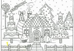 Gingerbread House Coloring Pages Pdf Gingerbread House Coloring Page Outstanding Gingerbread House