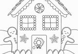 Gingerbread House Coloring Pages to Print 24 Gingerbread House Coloring Pages
