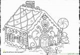Gingerbread House Coloring Pages to Print 30 Gingerbread House Coloring Pages