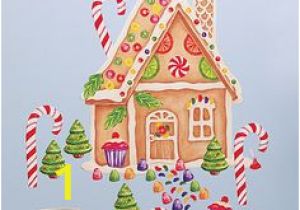 Gingerbread House Wall Mural 8 Best Wallies Holiday Peel & Stick Images