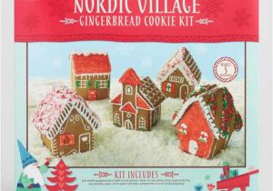 Gingerbread House Wall Mural Alpine Village Gingerbread House Kit