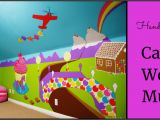 Gingerbread House Wall Mural Candy Mural