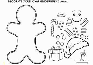 Gingerbread Man Loose In the School Coloring Page Fun Lesson Plan and Gingerbread Man Cutout Template for