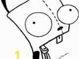 Gir Coloring Pages From Invader Zim 354 Best Hand Embroidery Images In 2018