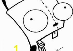 Gir Coloring Pages From Invader Zim 354 Best Hand Embroidery Images In 2018
