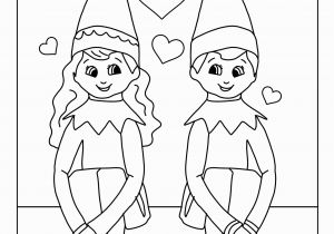 Girl Elf On the Shelf Coloring Pages 7 Elf On the Shelf Inspired Coloring Pages to Get Kids