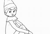 Girl Elf On the Shelf Coloring Pages Elf On the Shelf Coloring Page