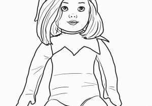 Girl Elf On the Shelf Coloring Pages Girl Elf On the Shelf Coloring Page