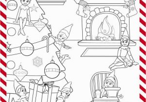Girl Elf On the Shelf Coloring Pages Print This Sheet Out for some Christmas Coloring Fun