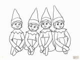 Girl Elf On the Shelf Coloring Pages Printable Girl Elf the Shelf Coloring Pages Coloring Home