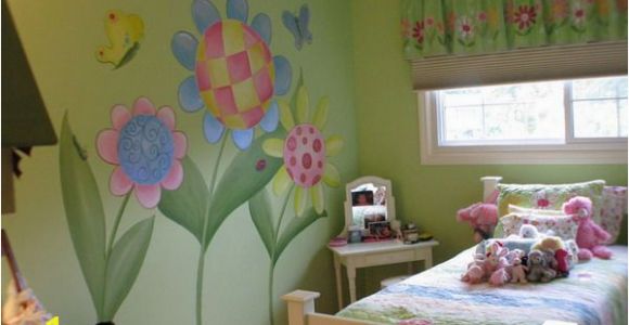 Girl Room Mural Wall Flower Girls Room Mural Ideas Painting Inspiration