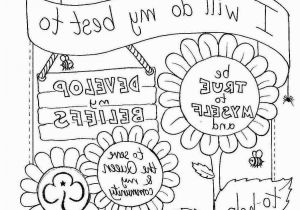 Girl Scout Brownie Coloring Pages Girl Scout Law Coloring Pages Brownies 50 Girl Scout Brownie