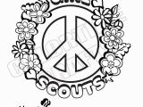 Girl Scout Coloring Pages for Juniors Junior Girl Scout Coloring Pages Sketch Coloring Page