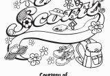 Girl Scout Coloring Pages for Juniors Junior Girl Scout Coloring Pages Sketch Coloring Page