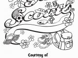 Girl Scout Coloring Pages for Juniors Junior Girl Scout Coloring Pages Sketch Coloring Page