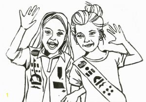 Girl Scout Coloring Pages for Juniors Junior Girl Scout Coloring Pages Sketch Coloring Page