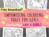 Girl Scout Coloring Pages Printable Girl Power Free Printables Of the Coloring Book Like A