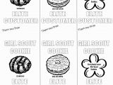 Girl Scout Coloring Pages Printable Girl Scout Cookie Thank You Coloring Magnet Printable Print