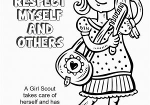Girl Scout Law Printable Coloring Pages Girl Scouts Coloring Pages Coloring Home