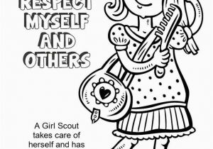 Girl Scout Law Printable Coloring Pages Girl Scouts Coloring Pages Coloring Home