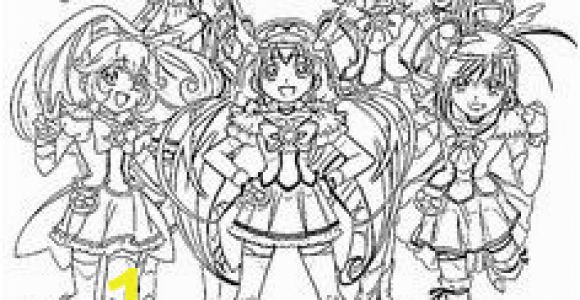 Glitter force Coloring Pages Printable 8 Best Glitter force Images