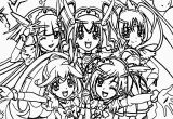 Glitter force Doki Doki Coloring Pages the Best Free Glitter Coloring Page Images Download From