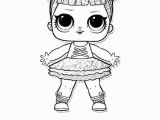 Glitter Series Lol Dolls Coloring Pages Center Stage Glitter Lol Surprise Doll Coloring Page