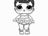 Glitter Series Lol Dolls Coloring Pages Miss Baby Glitter Lol Surprise Doll Coloring Page