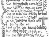 Glory Be Prayer Coloring Page Lord S Prayer Coloring Printables