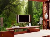 Glow In the Dark Wall Mural forest Ì¿Ì¿Ì¿ •Ìª Custom Mural Photo 3d Room Wallpaper Tropical Rain