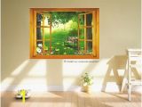 Glow In the Dark Wall Mural Window Rts Beautiful 3d Window View Removable Decal Home Decor Mural Wall Art Sticker