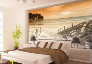 Glow In the Dark Wall Mural Window Vlies Poster Wandbild Tapete Fototapete Wasser Meer Strand