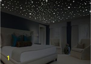 Glow In the Dark Wall Murals Uk Romantic Bedroom Decor Star Wall Decal Glow In the Dark Stars
