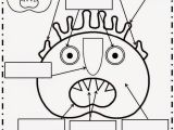 Go Away Big Green Monster Coloring Page Monster Activities Free Label the Monster Worksheet