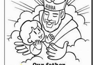 God is Our Father Coloring Pages Our Father Colouring Page Sunday School Prayer