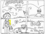 God Made the Seasons Coloring Pages 925 Best Bible Coloring Pages Images On Pinterest