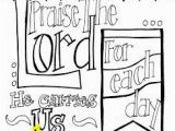 God Made the Seasons Coloring Pages Free Printable Scripture Coloring Page "praise the Lord for Each