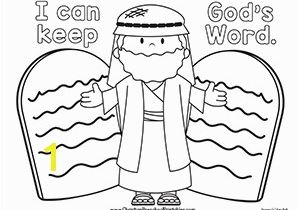 God S Word Coloring Page Moses Ten Mandments Coloring Pages and the Ten Mandments Bible