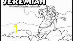 God told Jeremiah What to Write Coloring Page 36 Best Bible Jeremiah Images