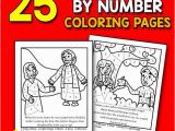 God told Jeremiah What to Write Coloring Page Best Value Bible Color by Number Printable 25 Bible Coloring Pages for Christians Instant Download Activity Book Bible Verse Church Activity