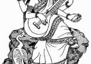 Goddess Saraswati Coloring Pages 199 Best Saraswati Images On Pinterest