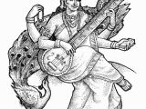 Goddess Saraswati Coloring Pages Saraswati Coloring Pages Best Nett Saraswati Coloring Pages Galerie