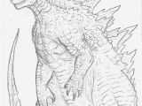 Godzilla King Of the Monsters Coloring Pages 2019 Lineart by Colors by Dari En 2019