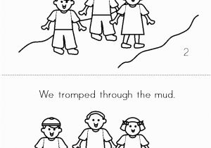 Going On A Bear Hunt Coloring Page English4children We are Going On A Bear Hunt Activities