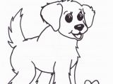 Golden Retriever Cute Puppy Coloring Pages Golden Retriever Puppy Coloring Pages