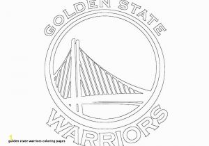 Golden State Warriors Logo Coloring Page August 2018