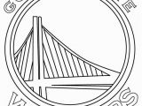 Golden State Warriors Logo Coloring Page August 2018