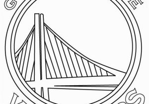 Golden State Warriors Logo Coloring Page August 2018