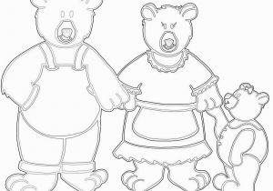 Goldilocks and the Three Bears Coloring Page Goldilocks and the Three Bears Co 9smbts Coloring