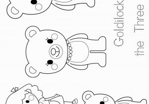 Goldilocks and the Three Bears Coloring Page Goldilocks and the Three Bears Mask Templates Sketch